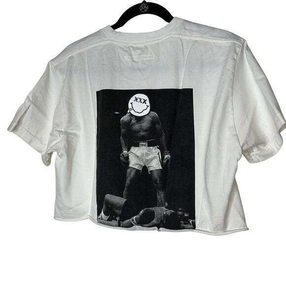 God Selection XXX Cream Champion Boxer Graphic cut crop top short sleeves L - Picture 1 of 11
